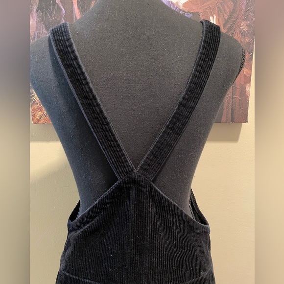 Forever 21 Black Corduroy Skirt Jumper - Picture 4 of 8